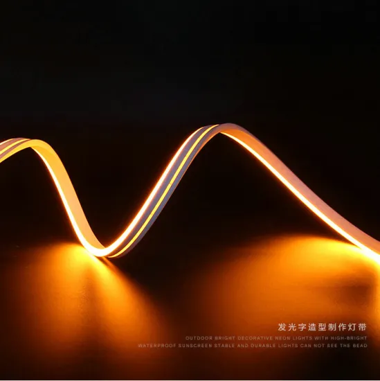 3*8mm Side View SMD2835 LED Neon Strip Light - Warm White RGB (Red Blue Green Yellow) Tube Light