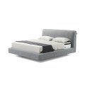 Lit king size lits lits en tissu lit moderne