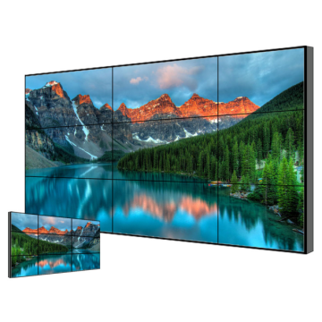 4K ЖК -панель дисплей сплайсинга для рекламы - 2x2, 2x3, 3x3 Конфигурации
