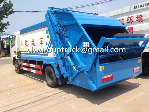 DONGFENG Duolika 6CBM Camión Compactador de Basura