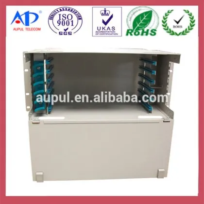19 Inch 72 Core Optical Distribution Rack Mount
