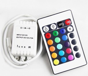 RGB LED Strip IR 24-Key Remote Control