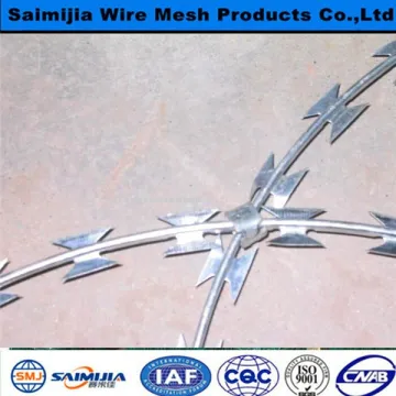 flat wire steel/stainless steel barbed wire