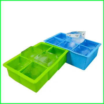 BPA Free Square Silicone Custom Ice Cube Tray