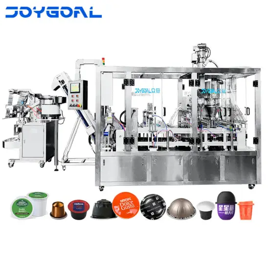 Automatic Capsule Filling Machine for Coffee Pod Packaging