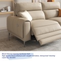 Electric leather sofa can be combined