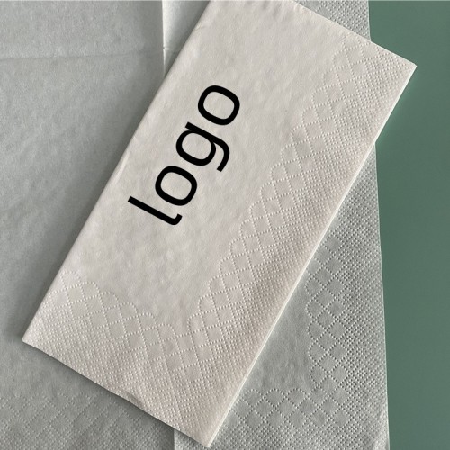 Original wood pulp napkin with LOGO
