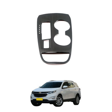 OEM Automotive Stainless Steel Interior Accessories for Chevrolet Chevy Shift Panel Trim Frame