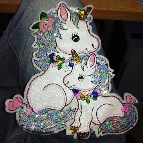 Sequin Applique Sew on Patches Clothing Cartoon