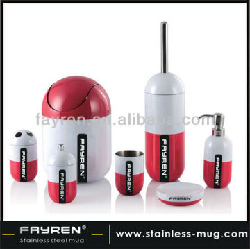 FAYREN 7 PCS Stainless steel bathroom set