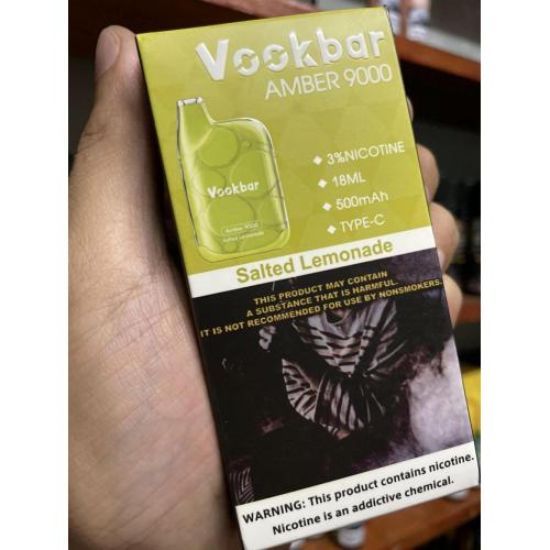 クアラルンプール卸売Vookbar Amber 9000 Puffs Vape