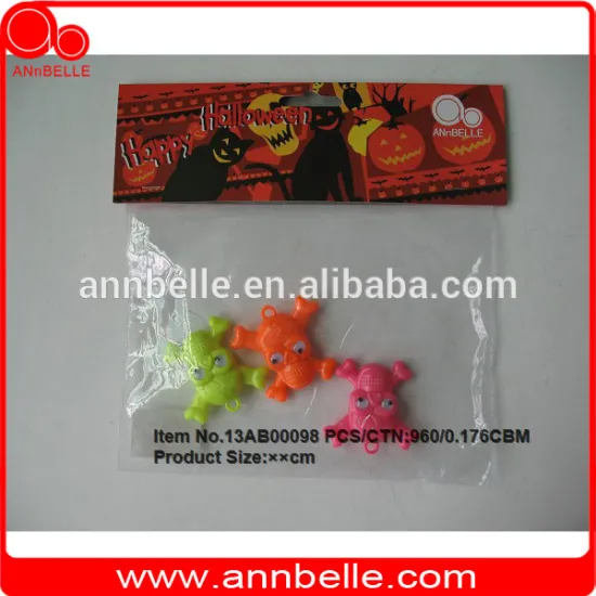 ANnBELLE 8 pcs halloween props skull whistle children toy