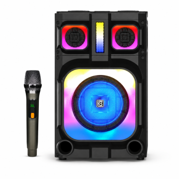 LED Ekranlı ve Bluetoothlu Güçlü Karaoke Hoparlörü