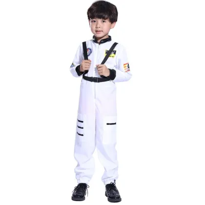 Halloween boys and girls astronaut space suits