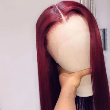 Brazilian Remy Cuticle Aligned Human Hair Lace Closure Wig Pre Plucked Hd Full Lace Front Human Hair Wigs For Black Women