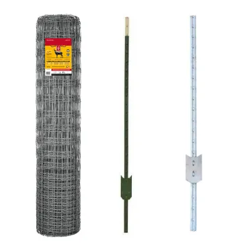 High Tensile Galvanized Fencing with Hinge Joints for Deer and Field Protection