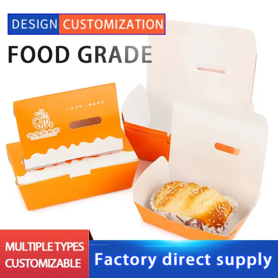 Korean style fried chicken packaging box