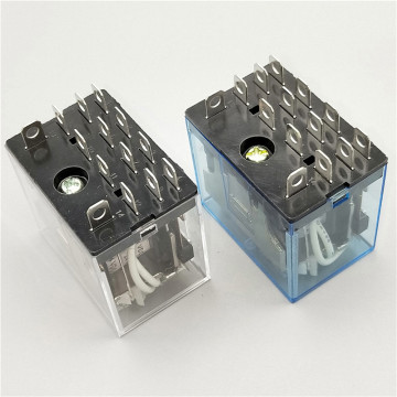 1pc LY4NJ HH64P MINI RELAY - 14 PIN, 10Α Χωρητικότητα με ενδιάμεσο ρελέ LED για εφαρμογές 12VDC, 24VDC και 220V