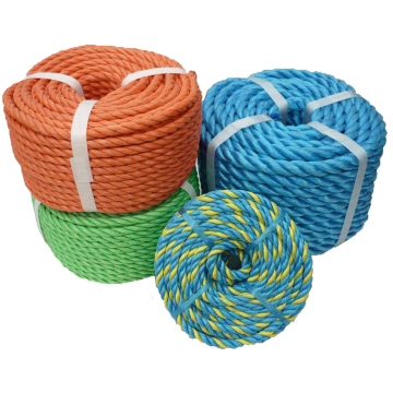 12mm Blue 3-Strand Twisted Polypropylene PP Raffia Rope