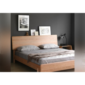 Solid Ecological Wood Double Master Beds