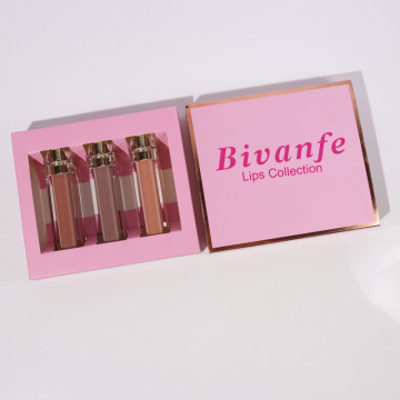 ชุดริมฝีปาก: ชุดลิปสติก Moq Liquid Matte ต่ำพร้อมลิปไลเนอร์และกลอส