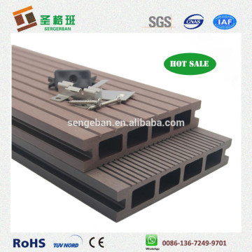 Outdoor cheap wood plastic composite material,wpc decking flooring
