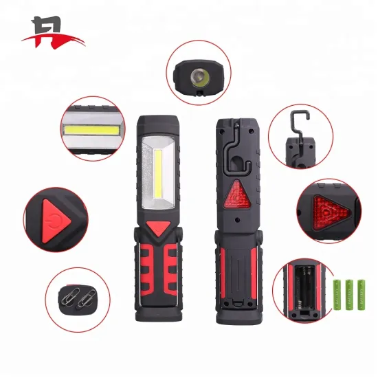 Portable Foldable COB LED Work Light: Ideal for Car Inspection and Repair Tasks