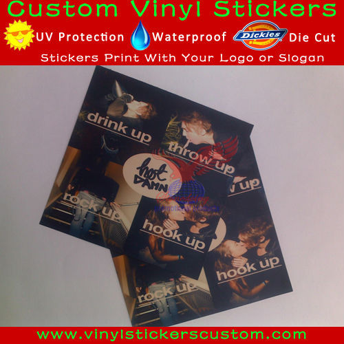 1000pcs Free Shipping UV Protected Vinyl Sticker