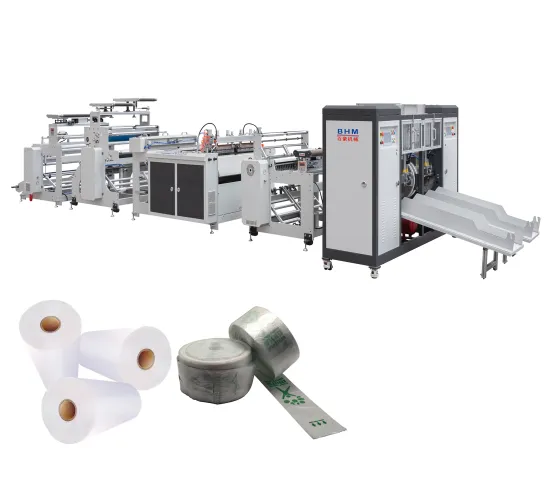 Manufacturer Price of Fully Automatic Supermarket Plastic Fruit & Vegetable Clear Bag Making Machine