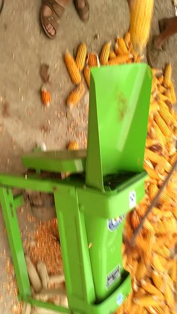 diesel sweet corn sheller machine