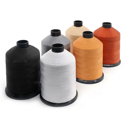 White Polyester Sewing Thread for Quilting and Leather Machines