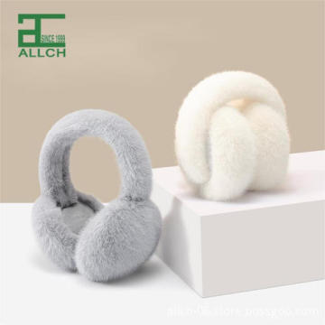 ALLCH Panda Plush Earmuffs - Fashionable Winter Ear Protection