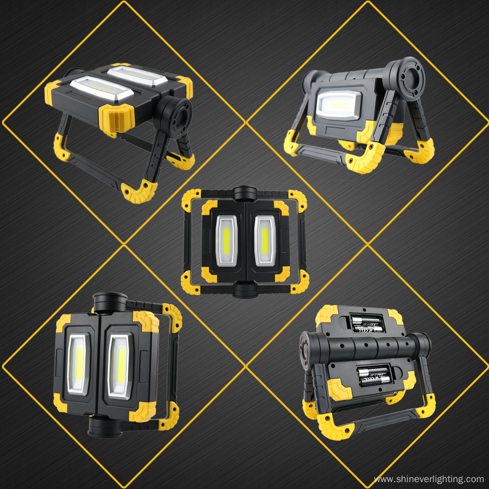 Waterproof Battery Powered Folding LED Work Light