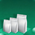 Thickened Pure Aluminum Foil Eight Side Seal Zipper Bag for Tea & Snack Packaging