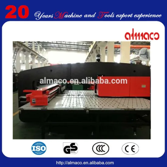 Hydraulic metal CNC turret Punch machine for sale