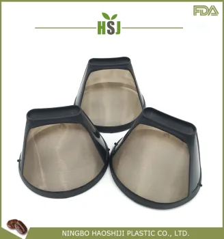 Permanent Reusable Cone Coffee Filter Mesh Basket