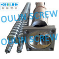 Twin Conical Screw and Barrel for WPC PVC Foam Door