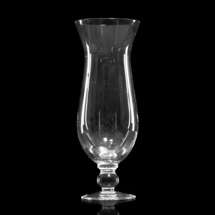 Mouth-Blown 620ml Hurricane Cocktail Glasses with Short Stem