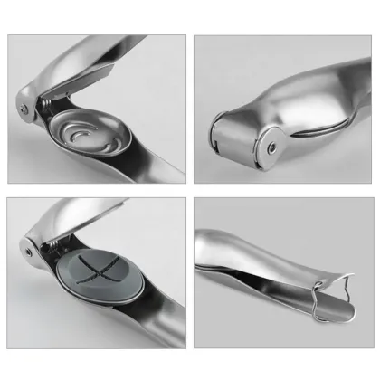 JinHaiYue High Quality Stainless Steel Nutcrackers: Chestnut Clip & Walnut Pliers