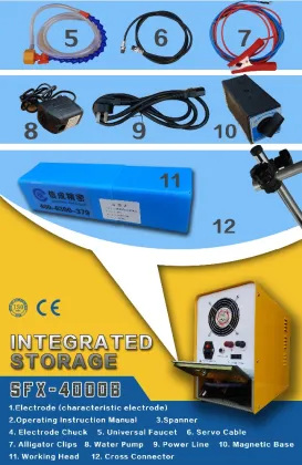 3000W super power damaged bolt remover cnc spark erosion machine