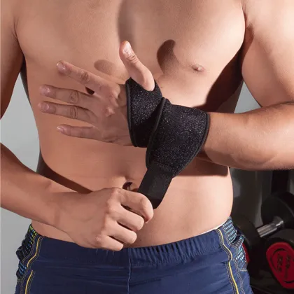 Compression neoprene medical sport weightlifting thumb brace hand support wrist wraps brace for gym