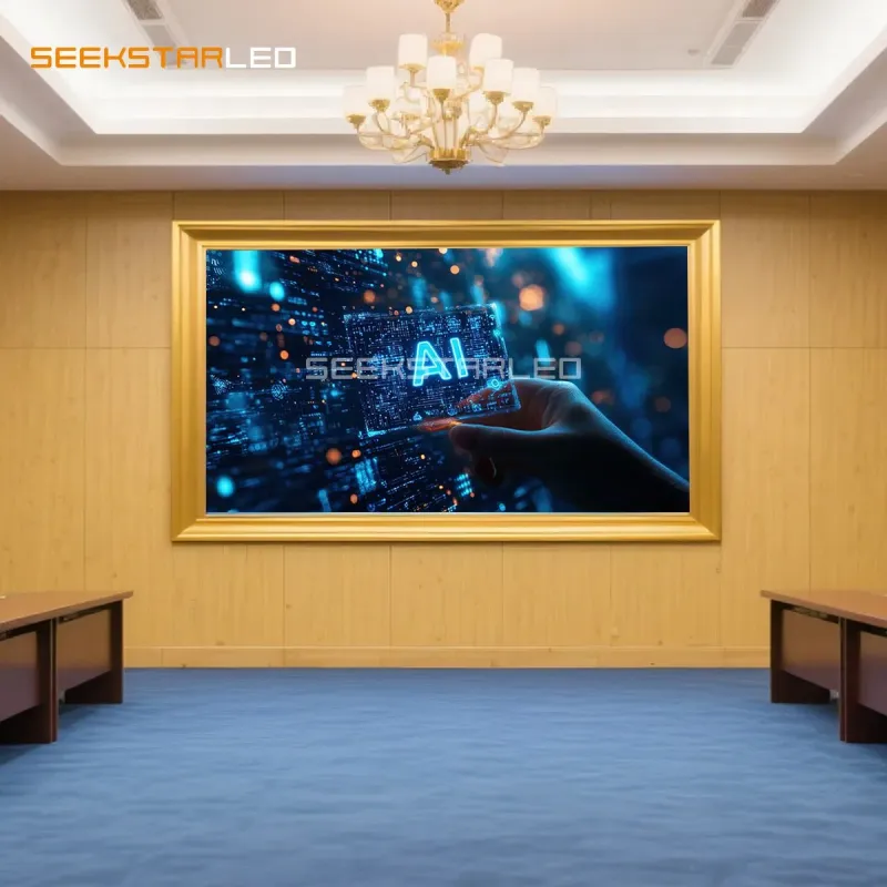 HD Indoor Full Color Flexible COB LED Display Screen for School Classrooms and Lecture Halls