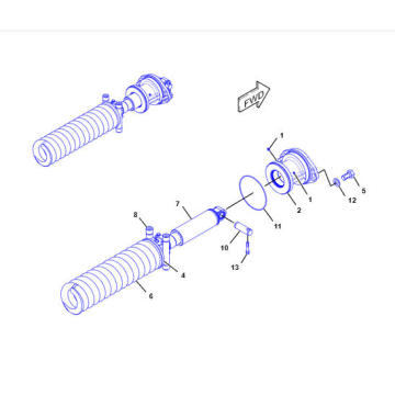 TRACKADJUSTER&RECOILGP 953K 307-9859