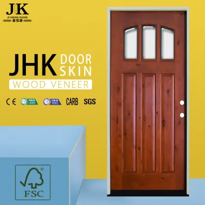JHK-Wood Home Doors Craftsman Style European Wooden Door Design