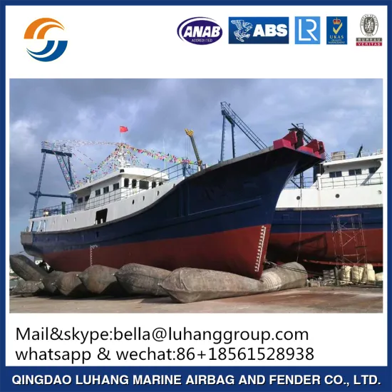 High Bearing Capacity Safety and Reliability Ship Inflatable Roller Airbags