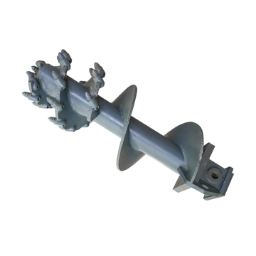 Customized Drilling Diameter Excavator Attachment: 600-2000 mm Conical Auger Drill Bit