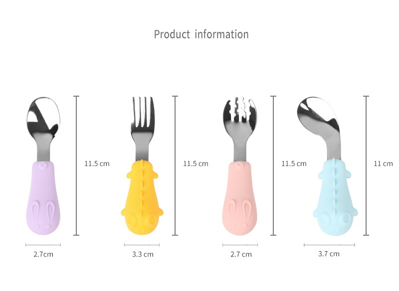 silicone spoon and fork MFZ-SF005