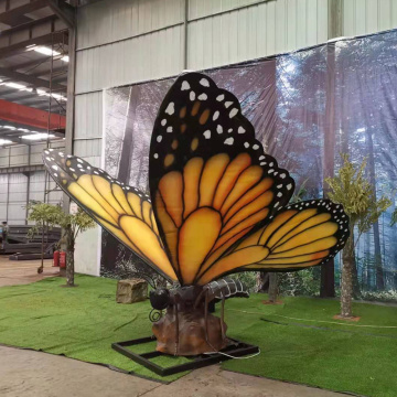 Lifelike Big Size Moving Butterfly Animatronic