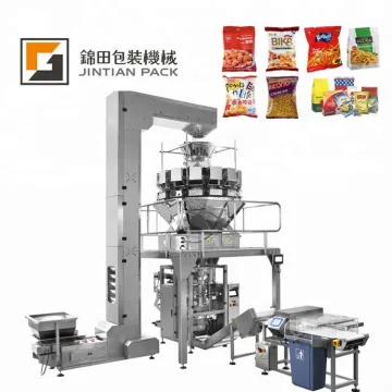 High-Quality CE Approved Full Automatic 10-Head Weighing VFFS Food Packing Machine