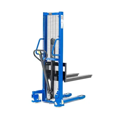 Manual Hydraulic Stacker Forklift 5 Ton Lifting Equipment